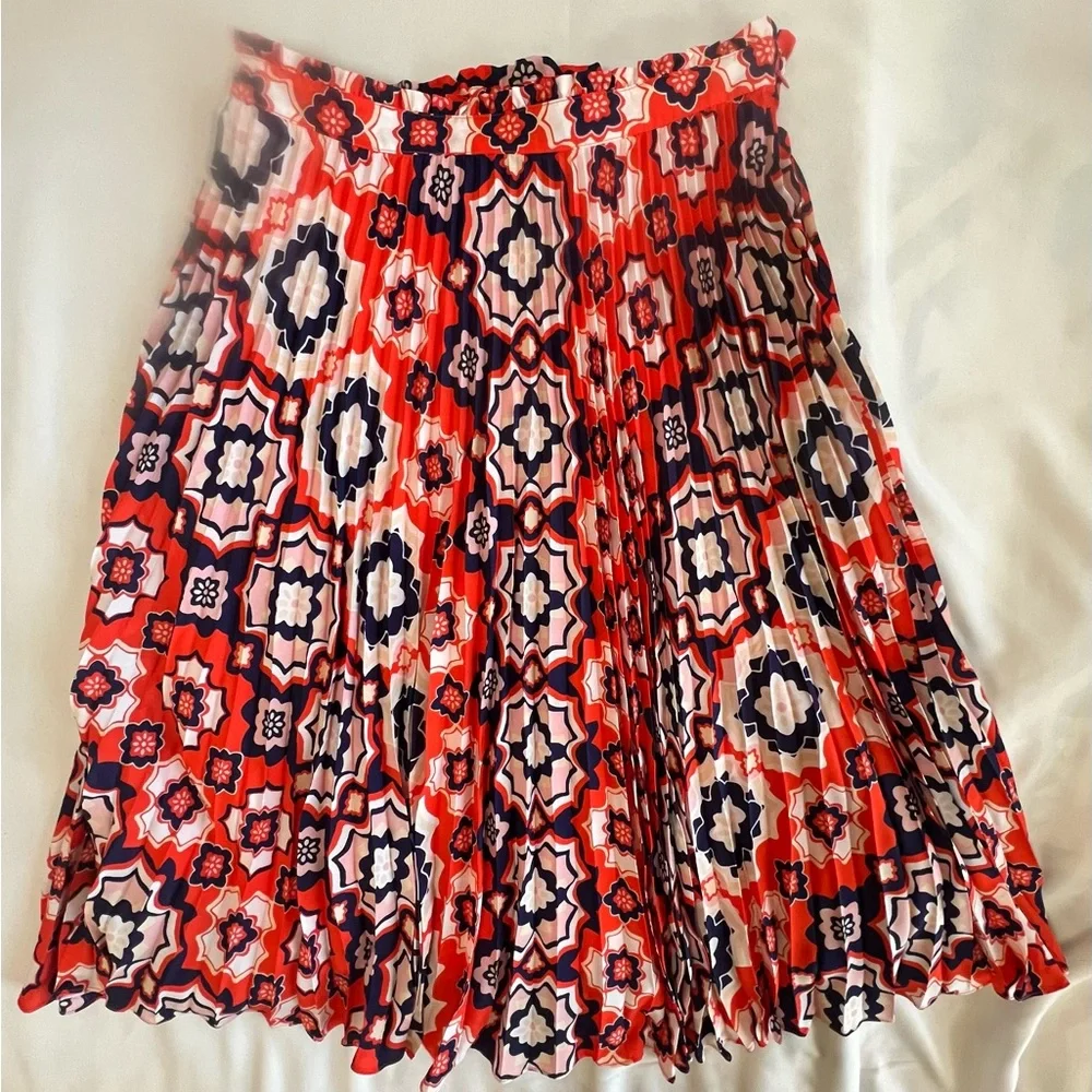 Maeve by Anthropologie - Valerie Pleated Midi Skirt - Women’s Size Large. NWT - Picture 2 of 8